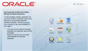 Oracle Sales Cloud Homepage